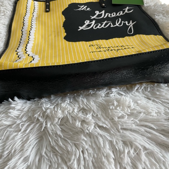 SOLD Kate Spade Rare Great Gatsby Tote - Picture 7 of 13